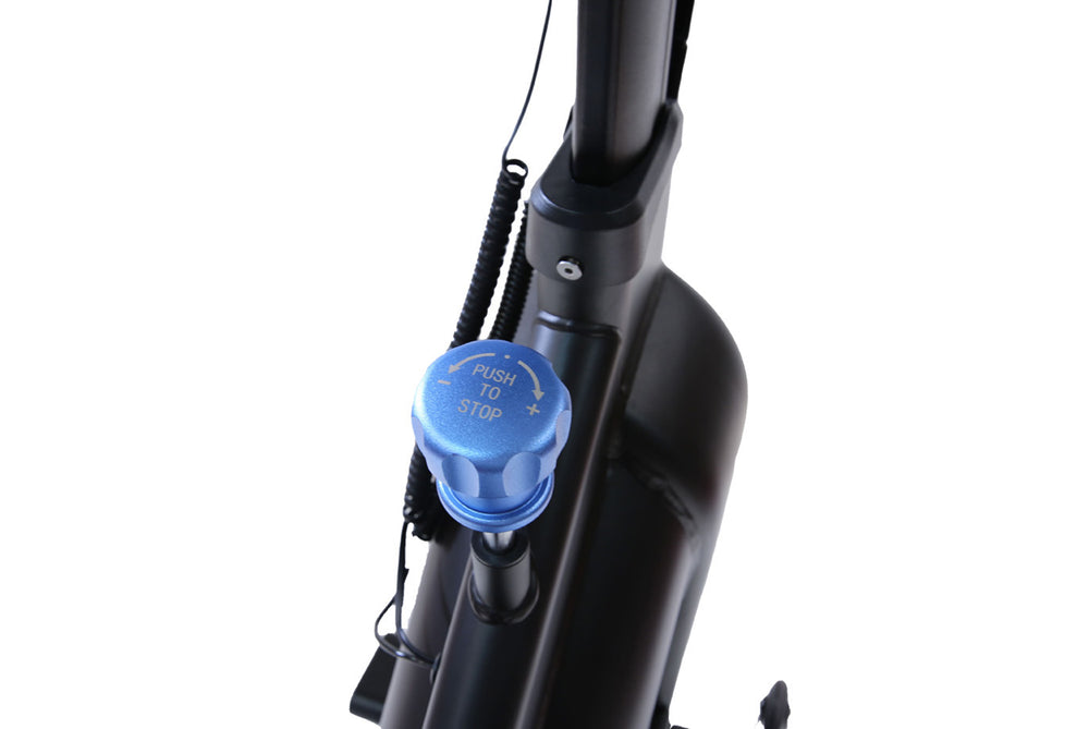 Blue resistance knob on the JTX Studio Pro