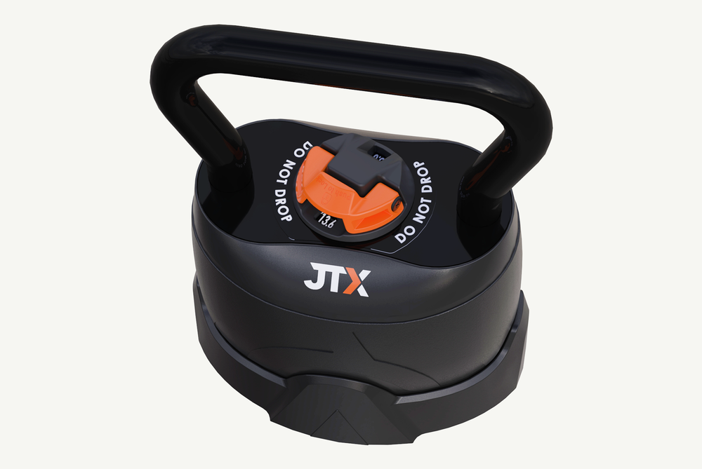 Adjustment Dial On JTX Adjustable Kettlebell