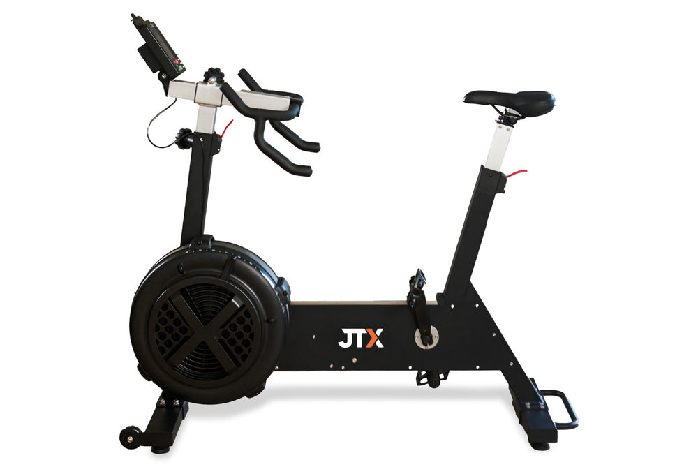 Black JTX Ignite AirX Rider bike on a white background.