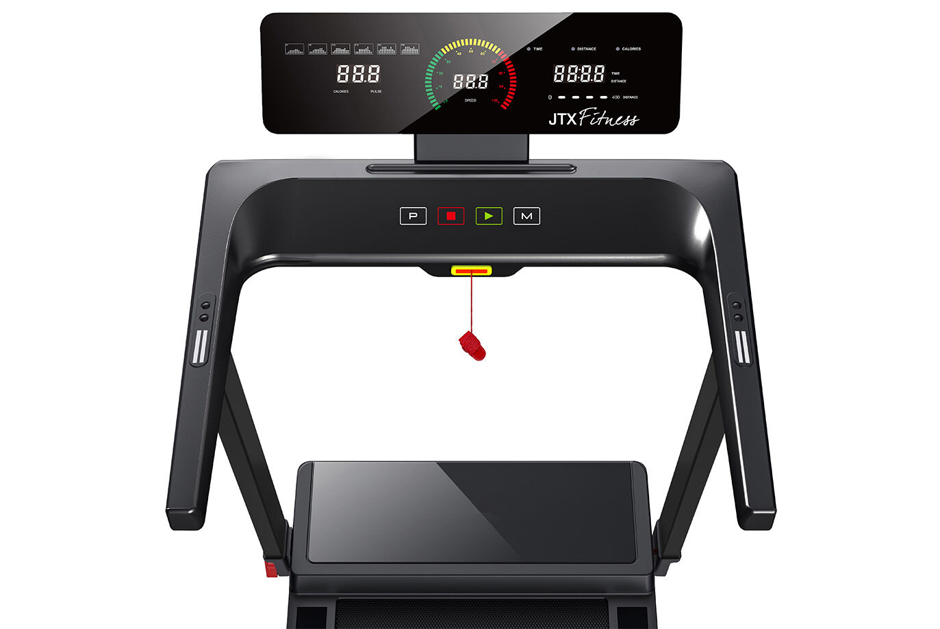 Fold Away Treadmill Console