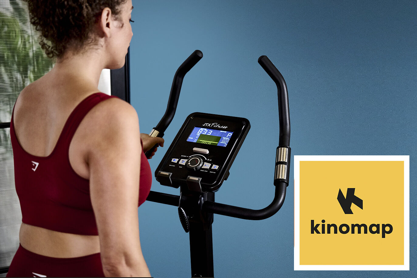 Interactive Exercise Bike Bluetooth Connection to Kinomap