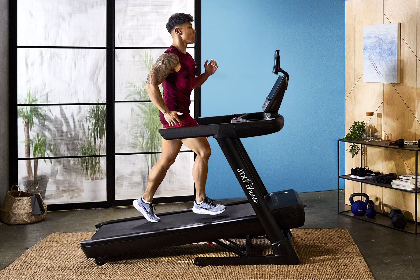 JTX Sprint-8 Pro - Smart Treadmill With Folding Capabilities For Home Use
