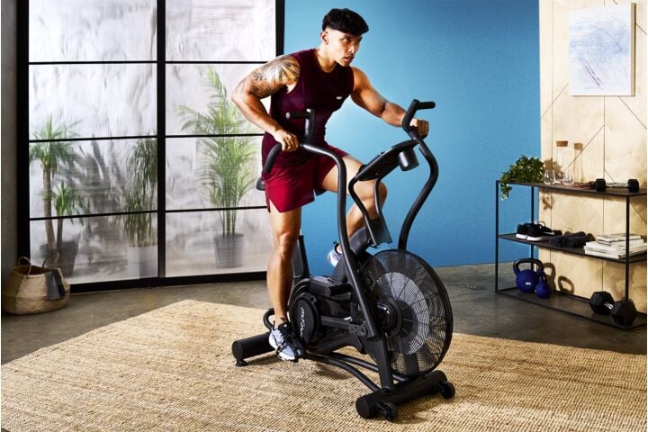 JTX Mission Air Bike - Cardio Strength and Hiit Training Machine For Home and Gym Use 