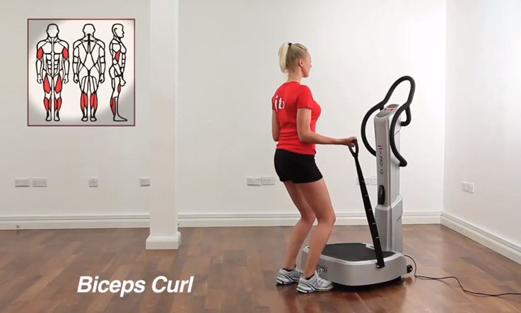 How To Do A Bicep Curl On A Vibration Plate