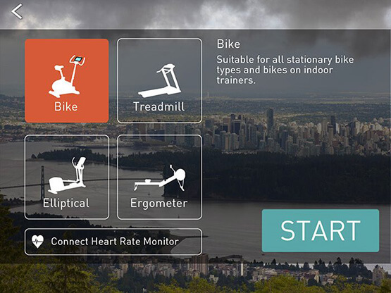 Best interactive bike apps, BitGym