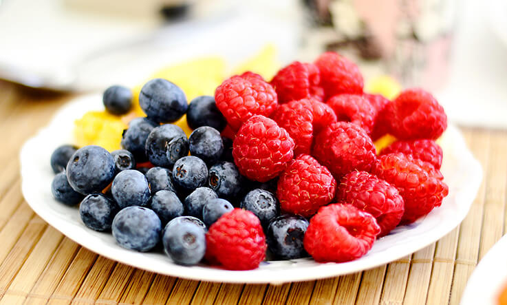 Healthy eating recipes -berries