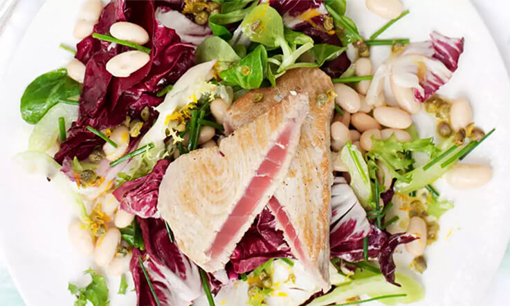Olive Magazine Seared Tuna Salad