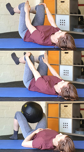 Lower back stretches - Pelvis reset